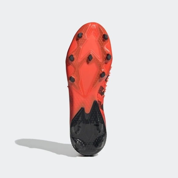MEN\'S Adidas Predator Freak.2 FG Demonskin Solar Red Soccer Cleats S24187 main image 4
